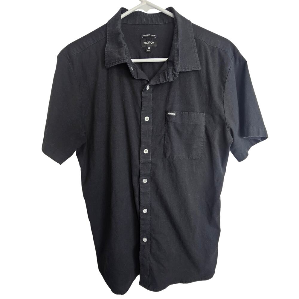 Brixton Mens Charter Shirt Size M Standard Fit Classic Minimalist Casual Easy